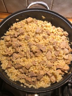 Tarhonyás hús recept fotója