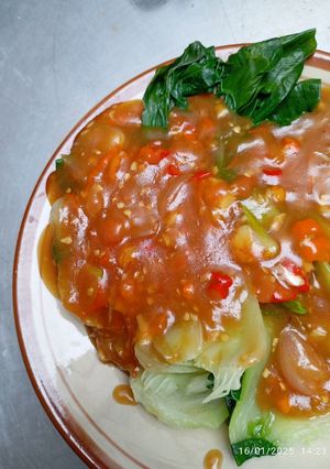 Foto resep Pokcoy Siram Kuah