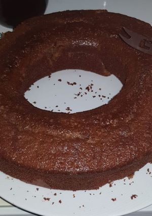 Una foto de Bizcochón de chocolate