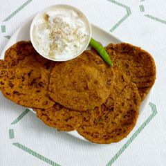 A picture of Oats, Carrot 🥕 Chilla.
