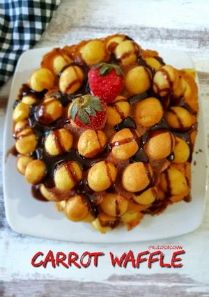 Foto resep Carrot waffle a.k.a waffle wortel