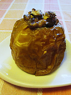 Una foto de Manzanas rellenas de frutos secosal horno