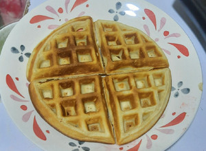 Una foto de Waffles