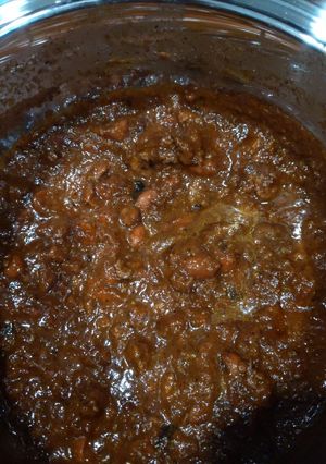 A picture of Chilli con carne.