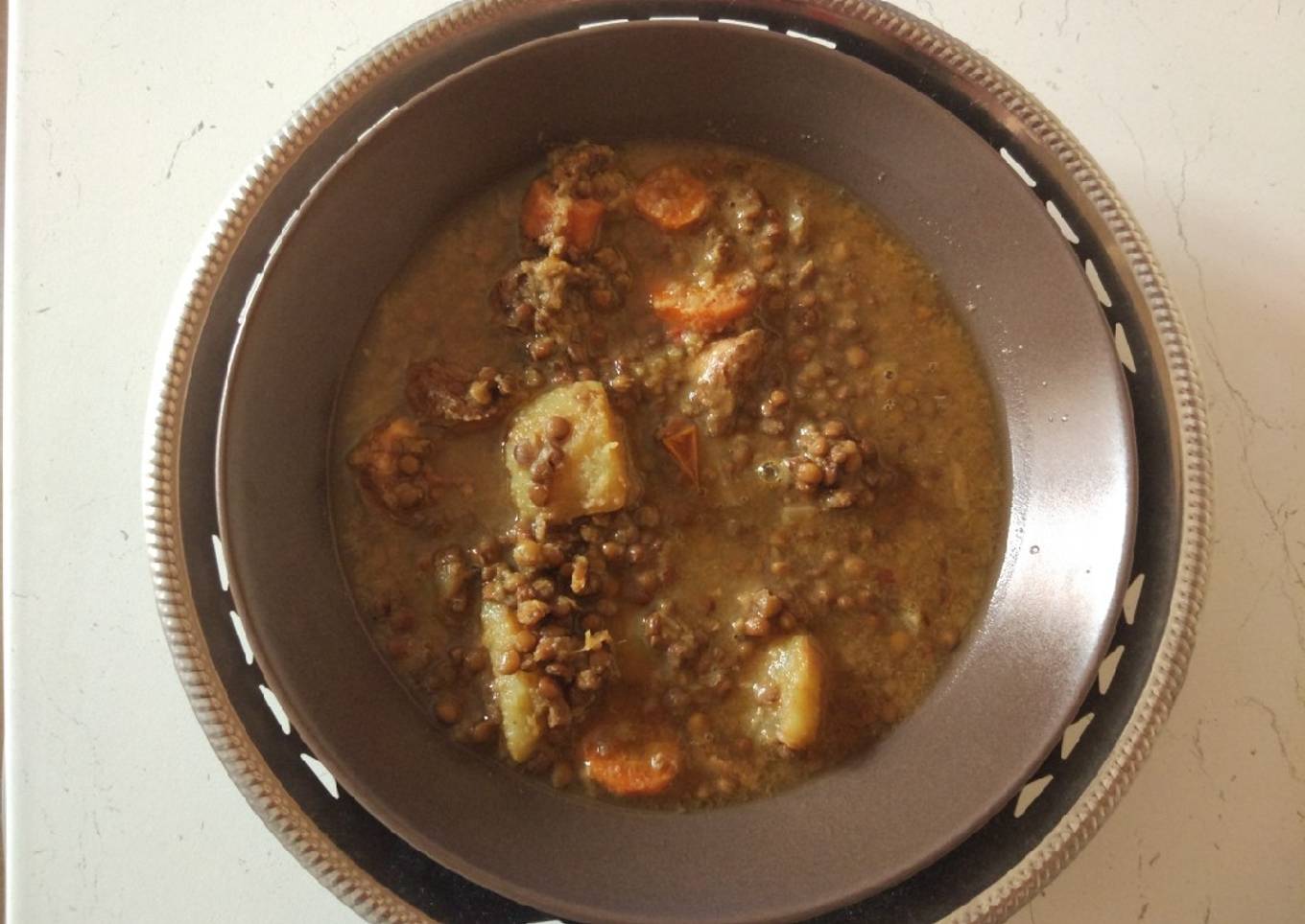 Lentejas con chorizo
