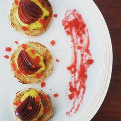 A picture of Plum plates.
