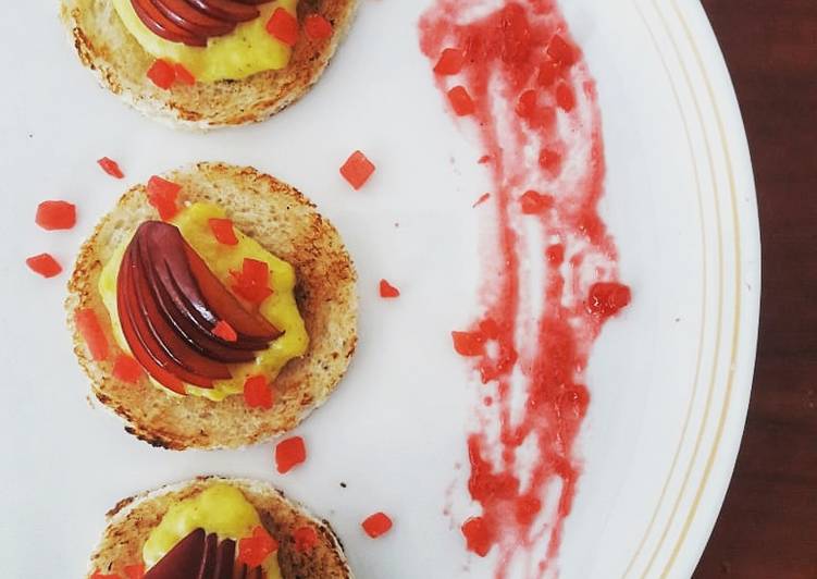 How to Prepare Speedy Plum plates