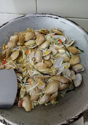 Foto resep Kerang Batik Tauge Super Pedas