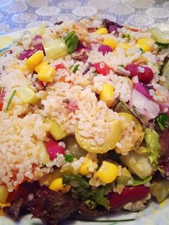 Φωτογραφία της συνταγής Σαλάτα δροσερή με πλιγούρι (σαν ταμπουλέ)