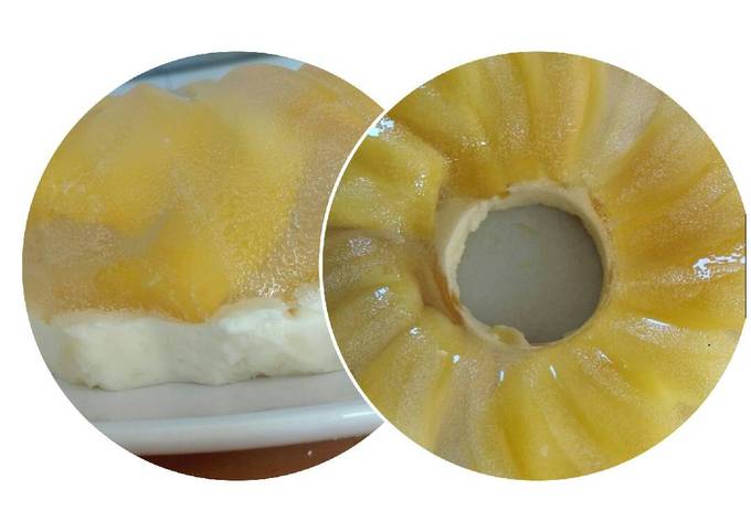 Resep Nutrijell Nangka dan puding susu Resep Nutrijell Nangka dan puding susu
