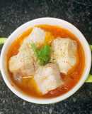 Ăn dặm: Cá basa hấp cà