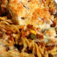 A picture of Eid kay pakwan- Desi Pasta.