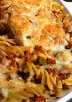 A picture of Eid kay pakwan- Desi Pasta.