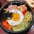 Cơm trộn Bibimbap cá hộp Hàn Quốc