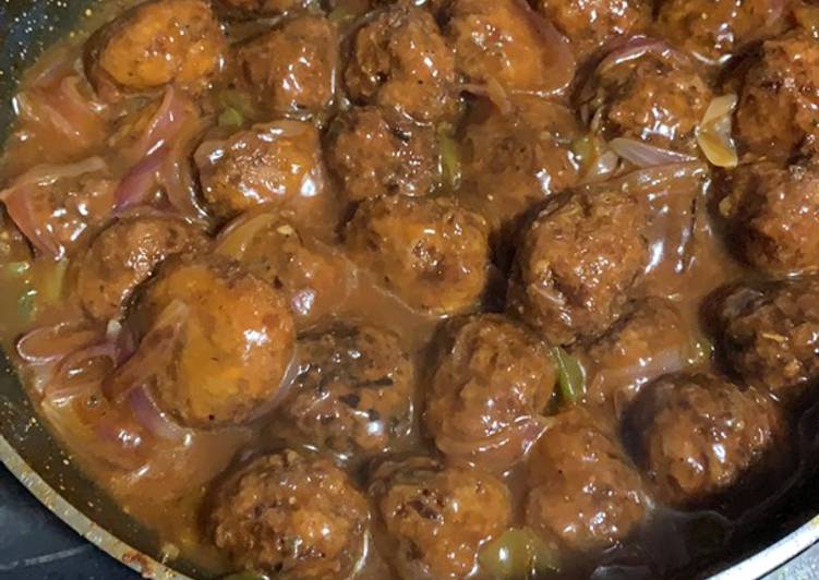 Recipe of Favorite Dry manchurian