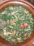 Espinacas con nopales a la mexicanida