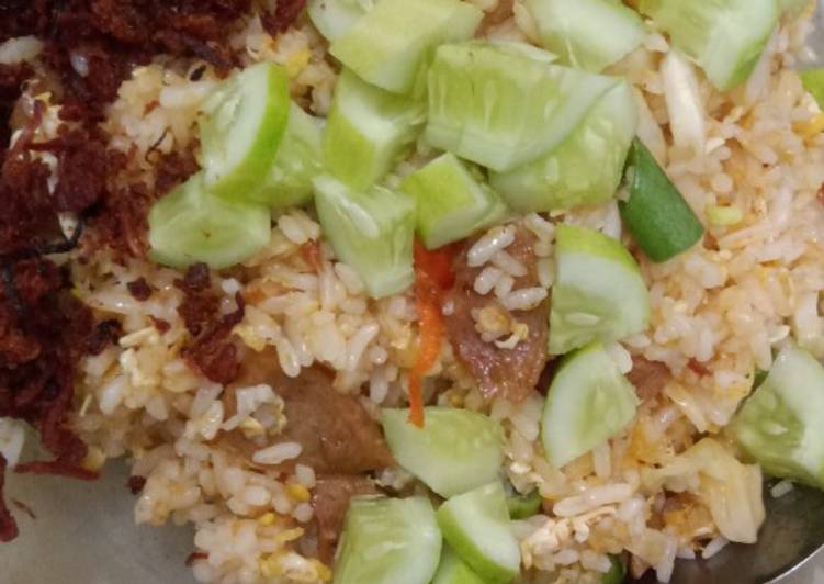 Cara Gampang Menyiapkan Nasi goreng terasi, Lezat Sekali