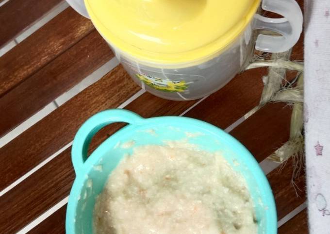 MPASI 6m: Bubur Telur Puyuh