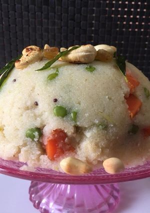 A picture of Rawa upma.