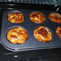 Pizza cups without oil A picture of Pizza cups without oil.