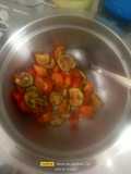 Insalata di pomodori e zucchine grigliate