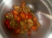 Una foto di zucchine grigliate