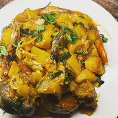A picture of Unripe plantain porridge.