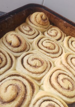 Una foto de Rolls de canela