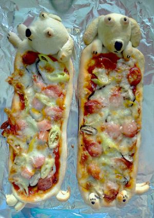 A picture of Sausage pizza.