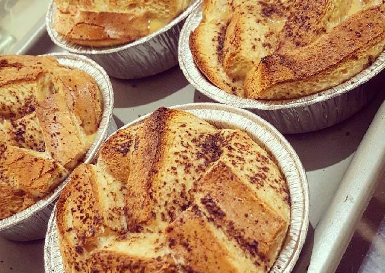 Langkah Mudah untuk Membuat Coffee Choco Granules Bread Pudding, Sempurna