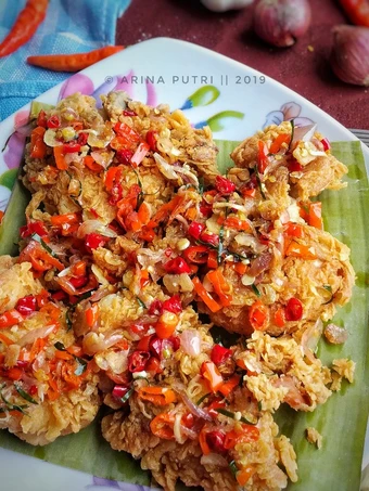 Langkah Mudah untuk Menyiapkan Resep Ayam Crispy Sambal Matah yang Menggugah Selera Anti Ribet, Uenak Banget