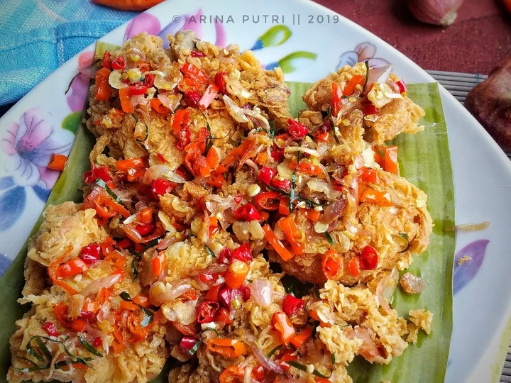 Langkah Mudah untuk Menyiapkan Resep Ayam Crispy Sambal Matah yang Menggugah Selera Anti Ribet, Uenak Banget
