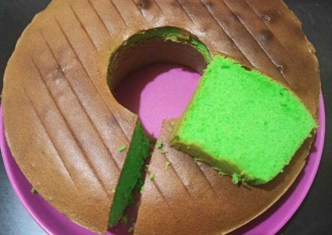 Bolu panggang pandan