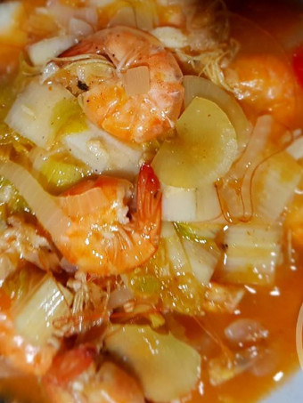 Resep Udang Asam Manis Pedas Kekinian