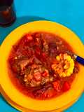 Mi sopa de rabo de res y remolacha (betabel)