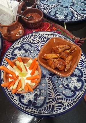 Una foto de Alitas bufalo