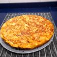 Tortilla de patatas con calabacín y cebolla (Sin sal)