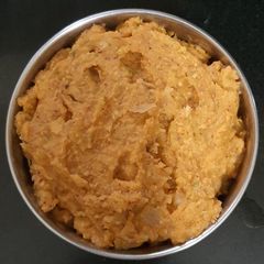 A picture of Mushy tapioca masala.