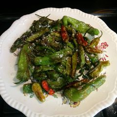 A picture of Sautéed Shishito Peppers.