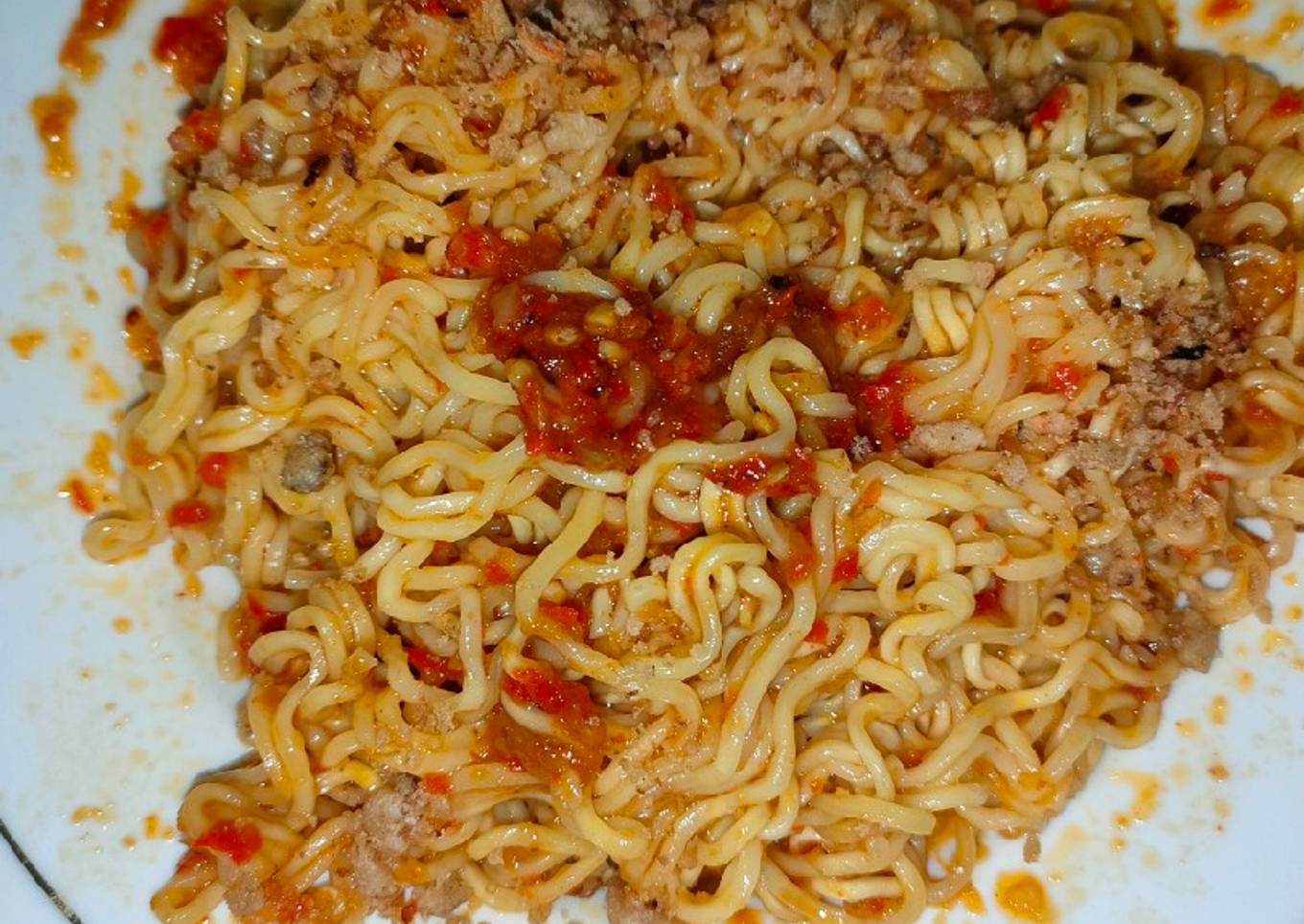 Indomie Pedas Adik Kakak