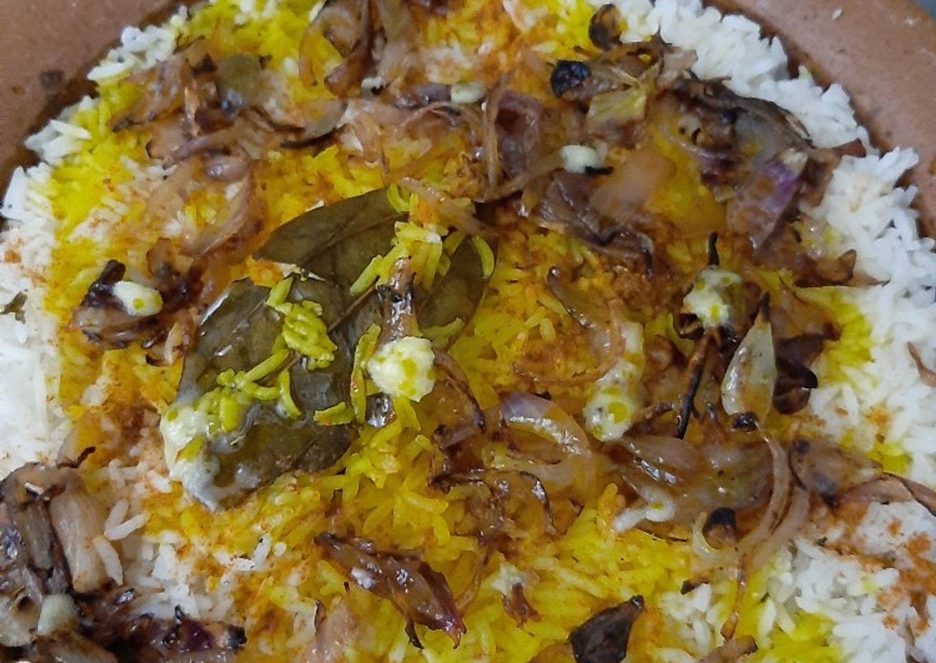 Pot Egg dum biryani