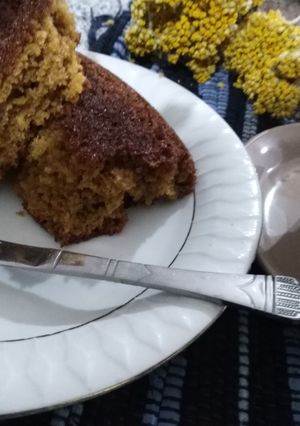 عکسی از دستور کیک دارچینی ساده وخوشمزه 😋