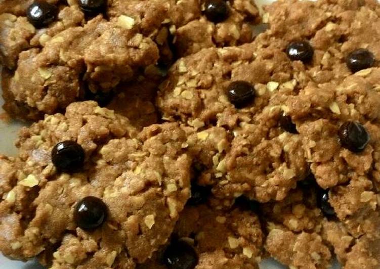 Cara Gampang Membuat Cracky oat cookies superrr renyah yang Enak