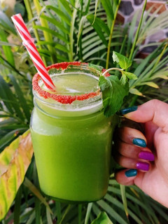 A picture of Raw Mango Drink | Green Mango Juice | Tasty Mug Recipe.