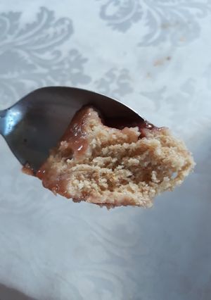 Cukormentes bögrés süti recept fotója