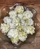 Bolas de poporopos caramelizado