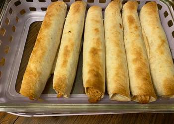 Easiest Way to Make Tasty Bbq chicken bacon taquitos