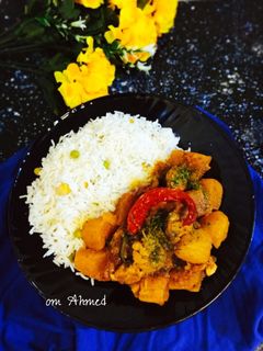 صورة لوصفة ايدام هندي بالدجاج والبطاطا 🍛
