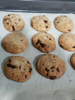 Una foto de Galletas con pepitas de chocolate