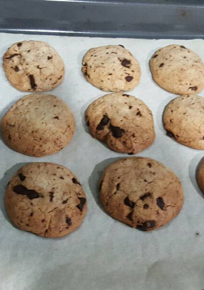 Una foto de Galletas con pepitas de chocolate